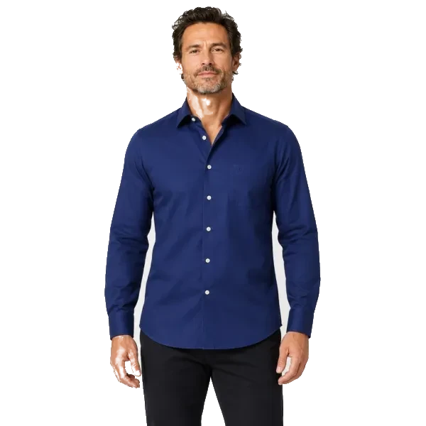 Camisa Social Azul